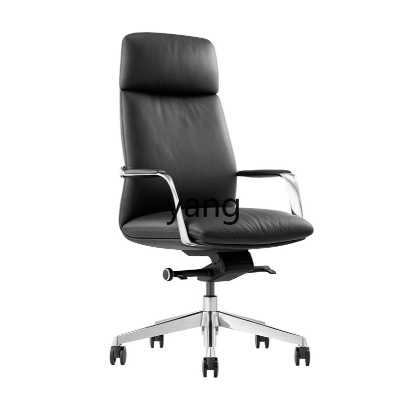 

LTT leather office chair high-end comfortable sedentary business office computer chair