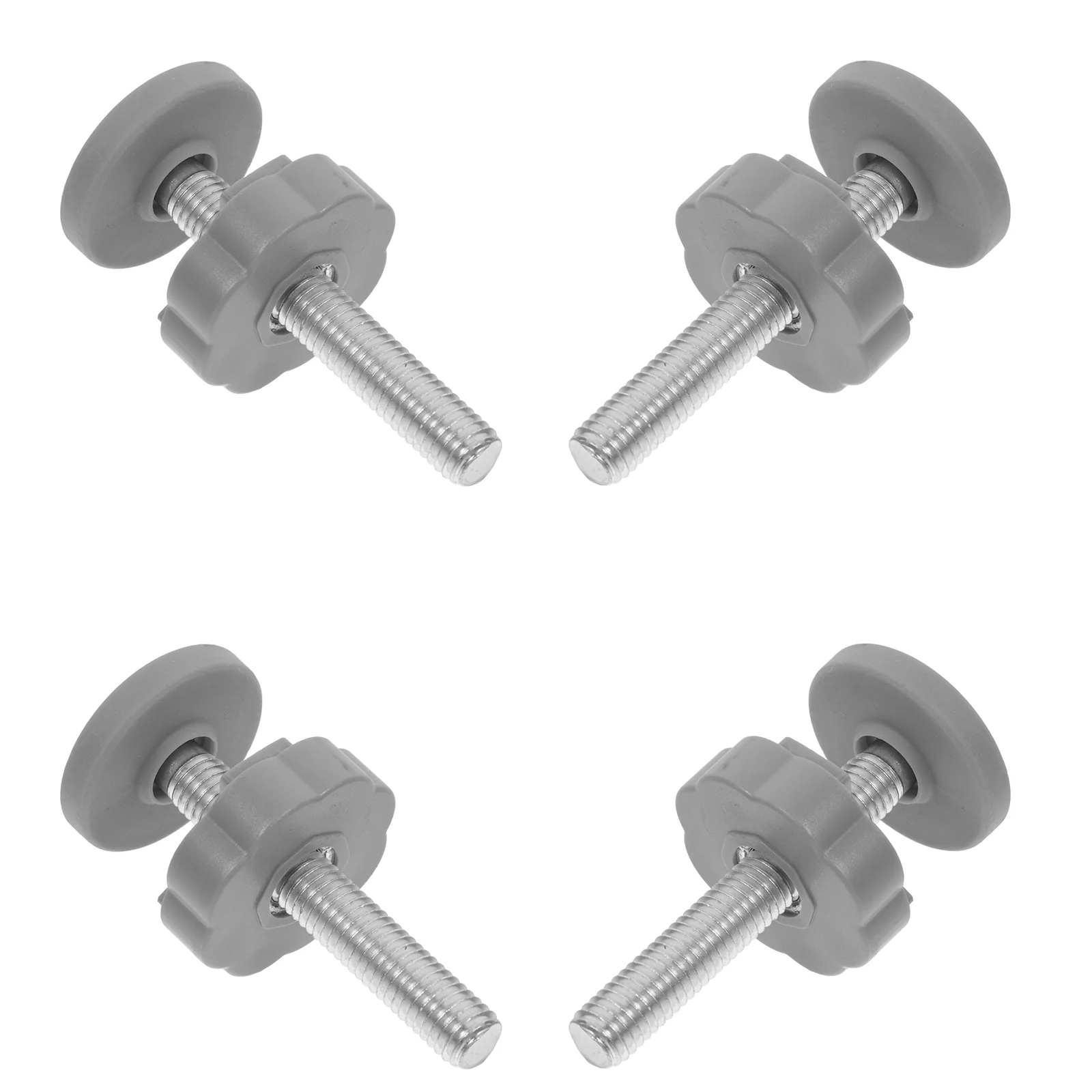 4 Pcs Safety Door Screw Baby Gate Replacement Hardware Accessories Bolt Mounting Parts Pvc Lagging Guardrail