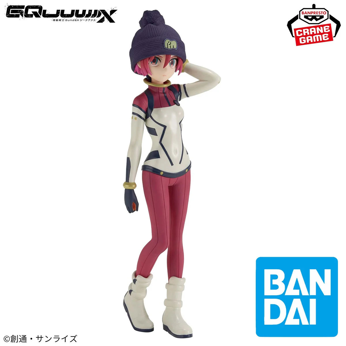 

Подлинный оригинальный Bandai BANPRESTO, предварительно окрашенный Kidou Senshi Gundam GQuuuuuuX Amate Yuzuriha Pilot Suit Ver. Модель аниме-фигурки