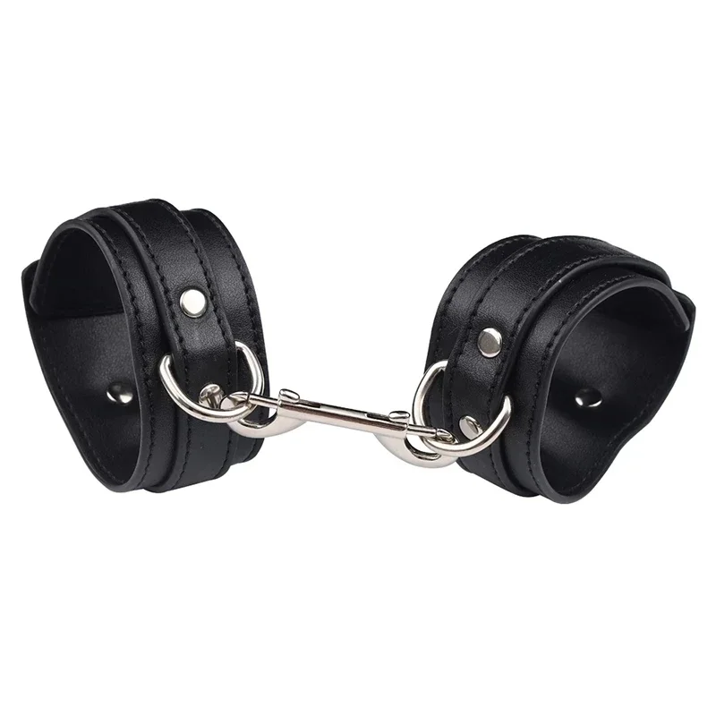 BDSM Sexual Couples Slave Training Kit Metal Anal Hook Necklace Bondage Handcuffs Sex Toys for Women Sadomasochism Accessories