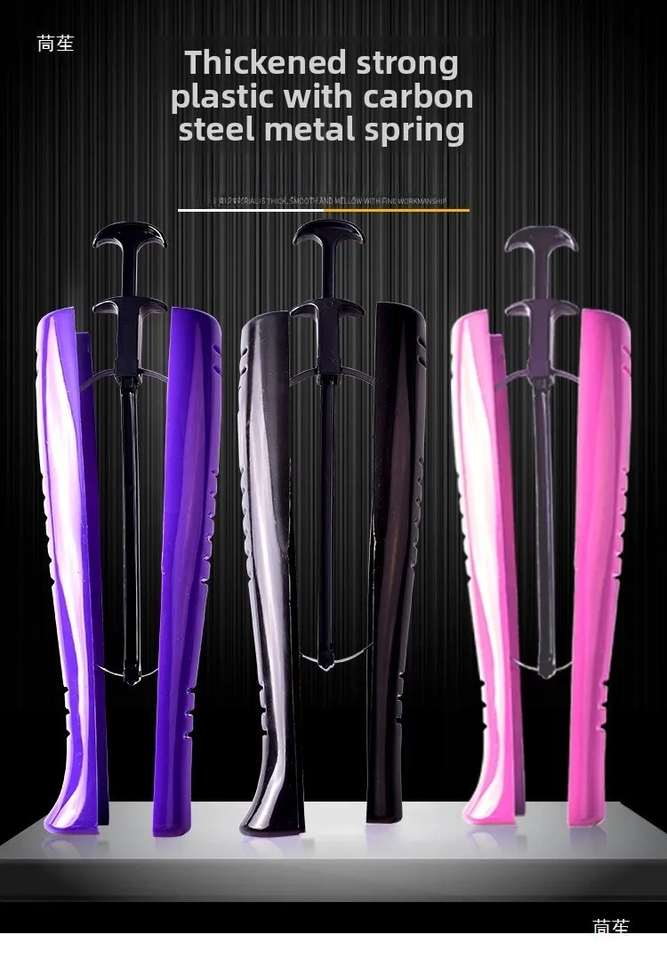 التلقائي البلاستيك التمهيد للتنحيف المرأة طويلة التمهيد تقف على التخزين صانعي الأحذية للكعب العالي أحذية الكاحل #3