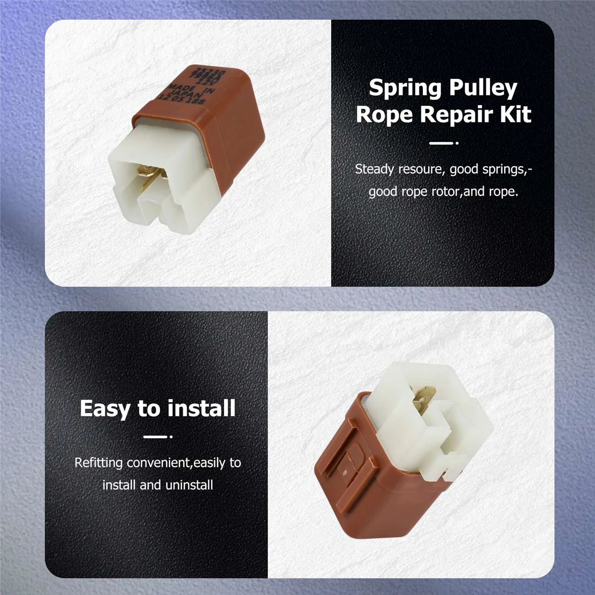 AT77 5200 5800 52Cc 58Cc per motosega cinese Easy Starter Recoil Spring Puleggia Corda Kit di riparazione Seghe a gas