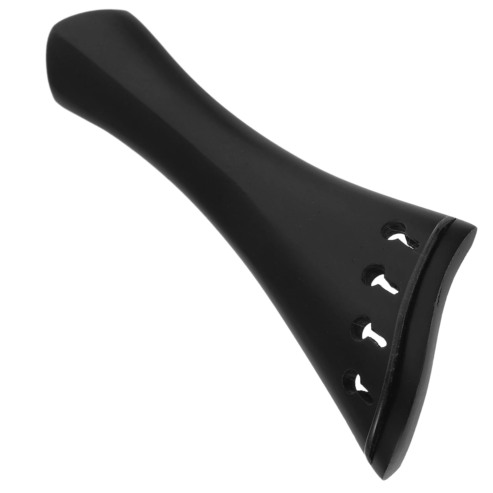 

Violin Tailpiece for Accessories Tuning 4/4 Pull-string Board Pegs Ebony Adjustable