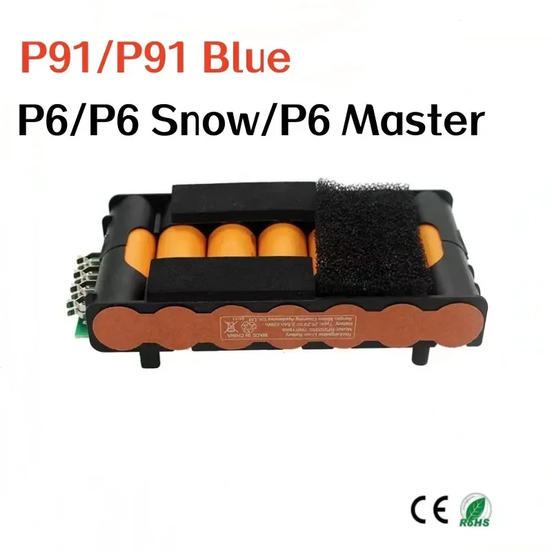 100% Original 2500mAh for Midea BP25225E BP25220G P6.P6 Snow.P6 Master.P91.P91 Blue Wireless Vacuum Cleaner Battery