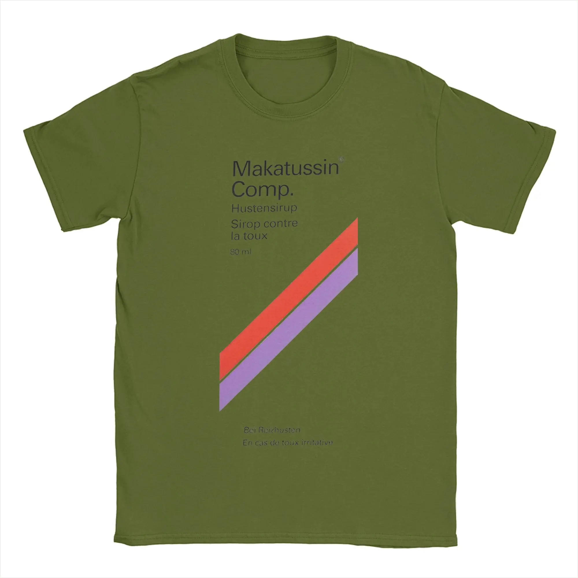 Champrint Makatussin Comp 80ml Label T-Shirt White 5