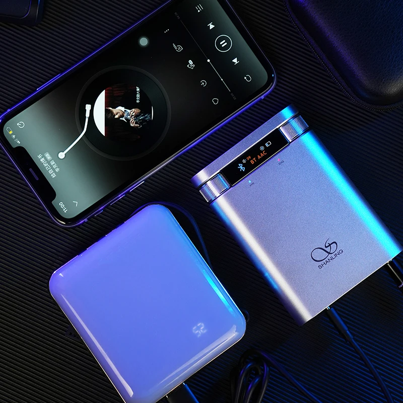 SHANLING H2 Portable Headphone Amplifier CS43198 USB DAC AMP Hi-Res Audio Bluetooth chip LDAC PCM384 DSD256 Local playback