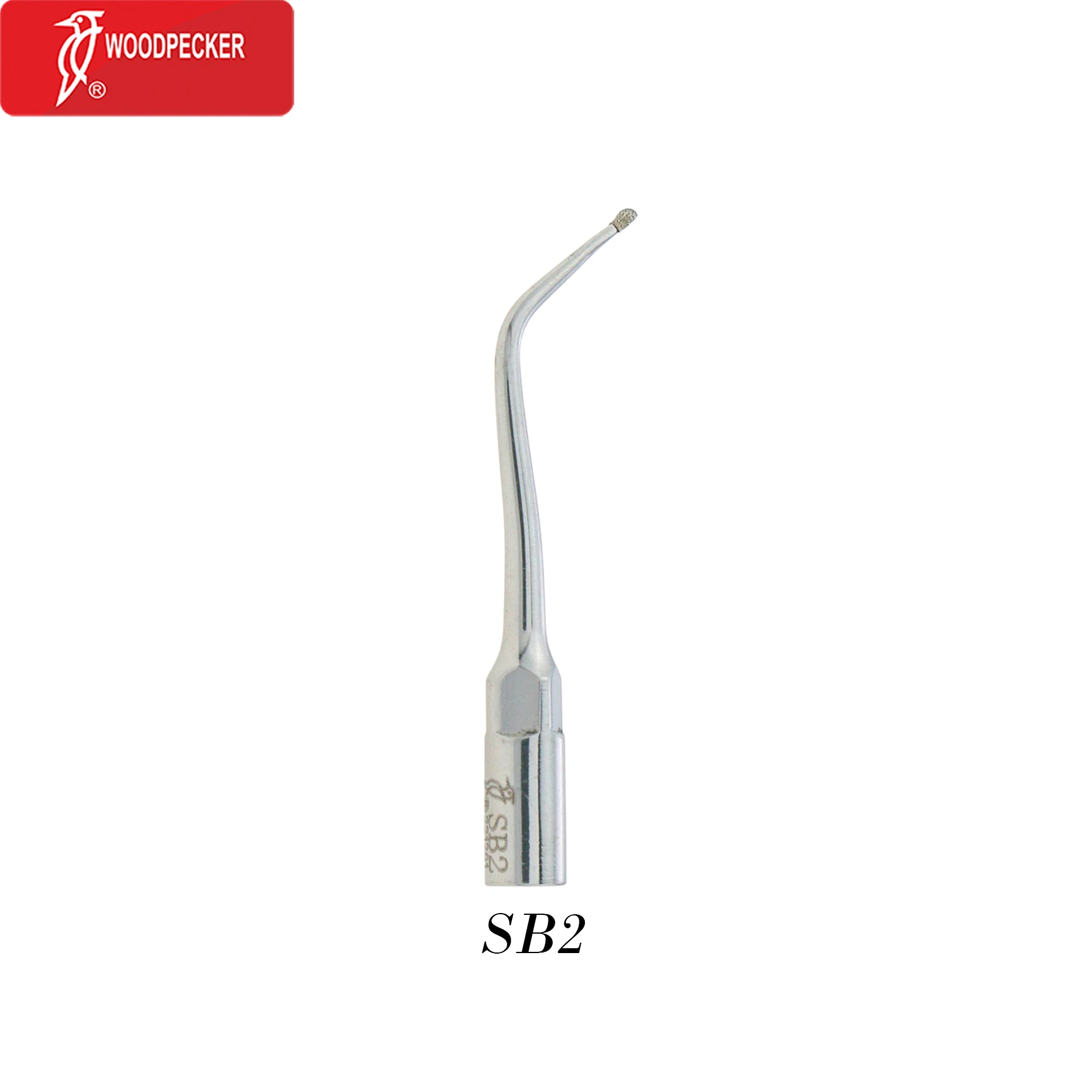 

Woodpecker Dental Ultrasonic Piezo Scaler Tip Cavity Preparation Diamond SB2 1/5/10PCS for EMS