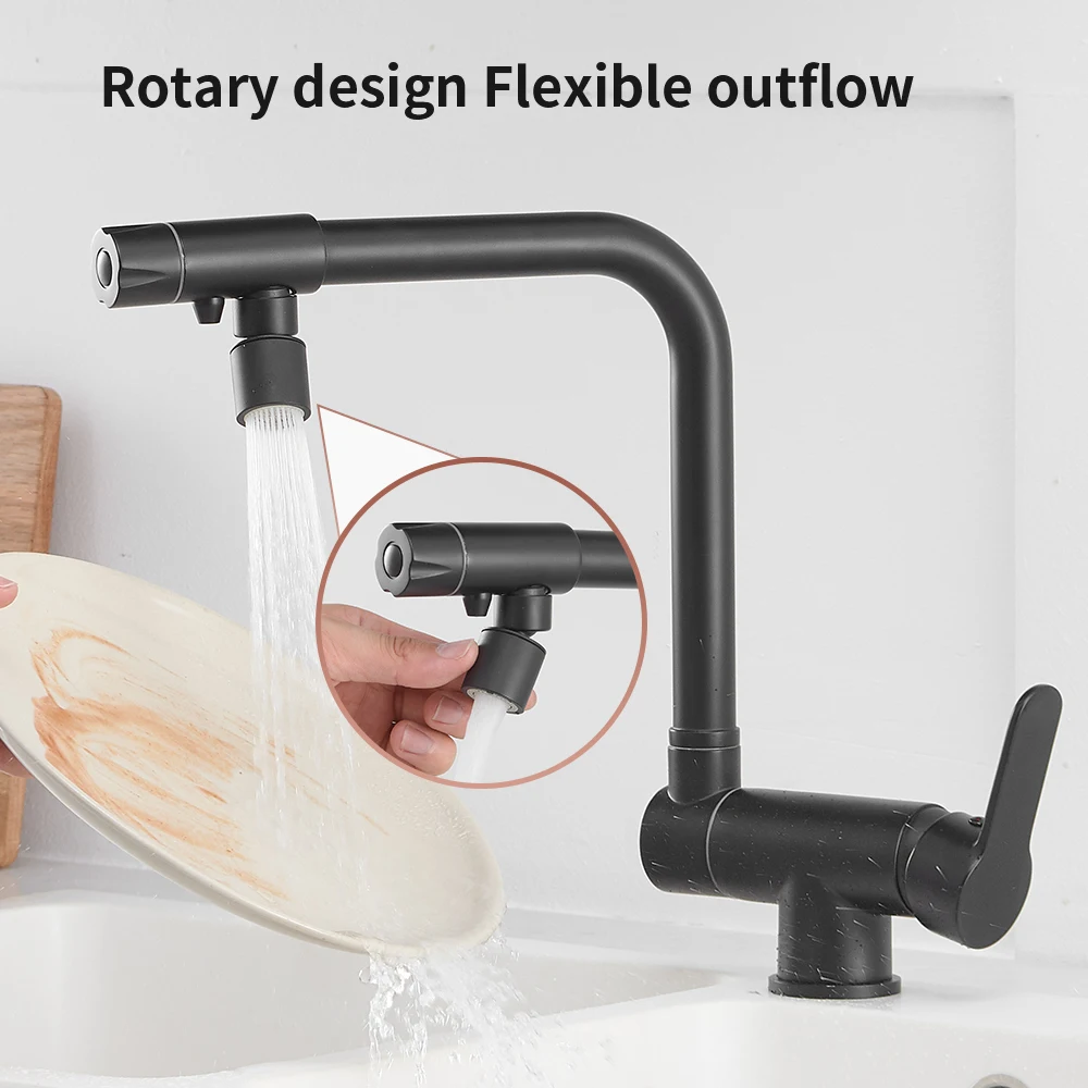 Foldable Water Purification Faucet Kitchen Taps Mixer Sink Faucets Durable Filtration Solution | Customer Favorites 6703