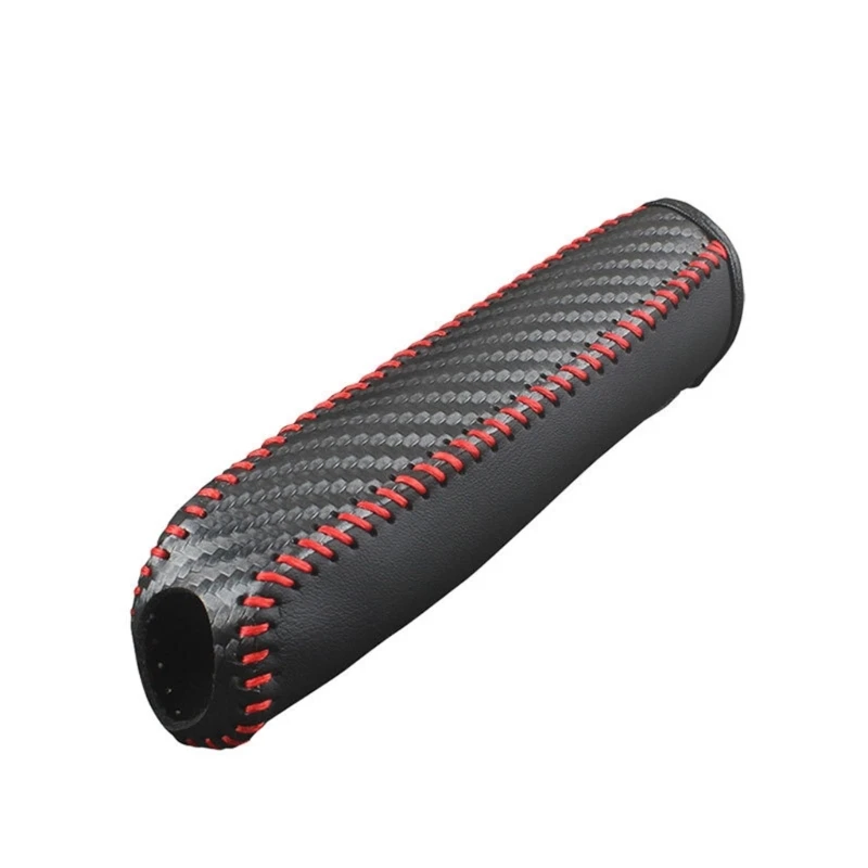 462A Car Handbrake Cover with Sewn Microfiber Finish for Daily Use