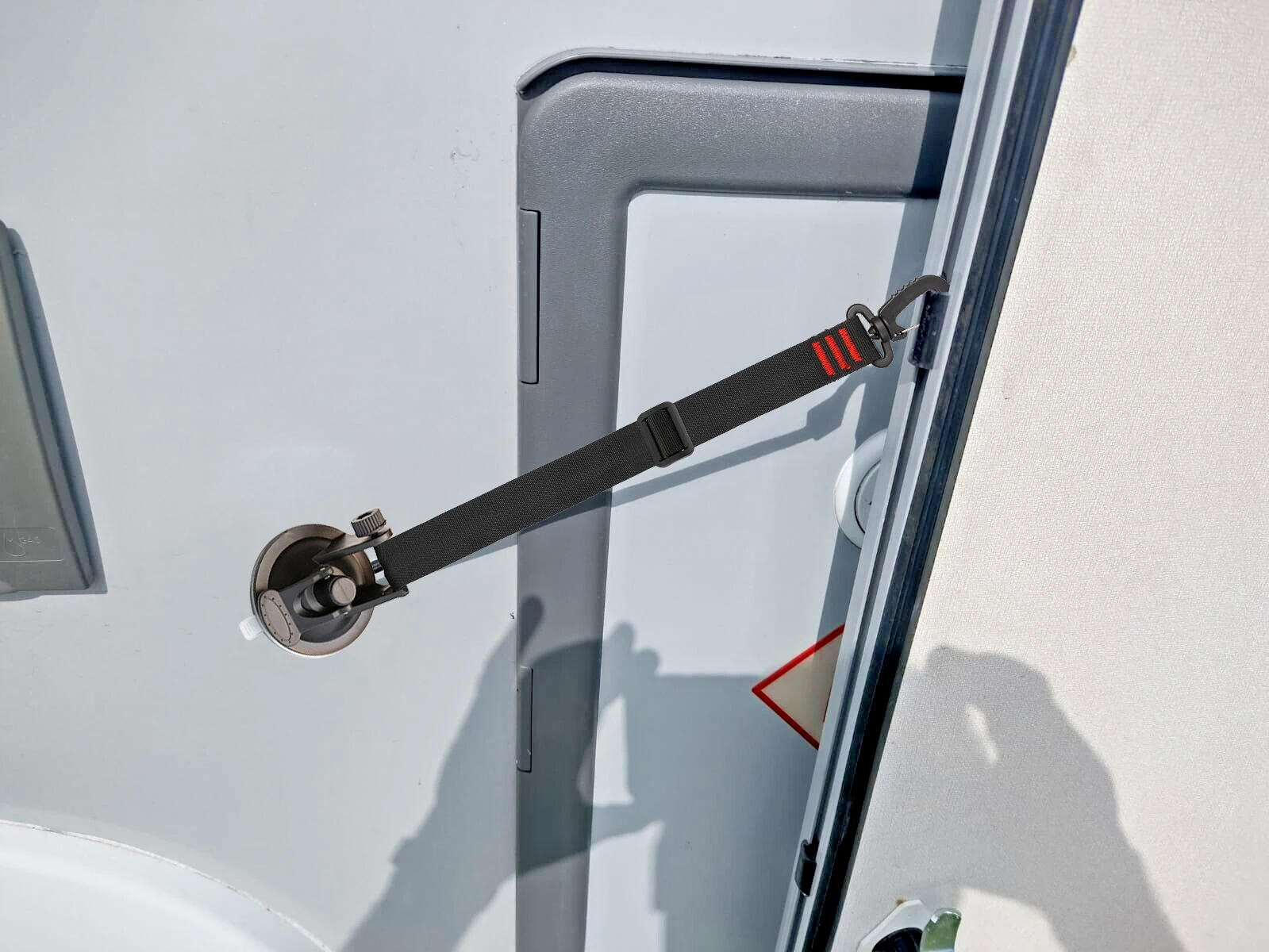 Wohnwagen-Türhalterung Winddichter Polyamid- & Kunststoff-Stopper Sicherer Haltegriff Sicherheitszubehör für Wohnmobil-Türen