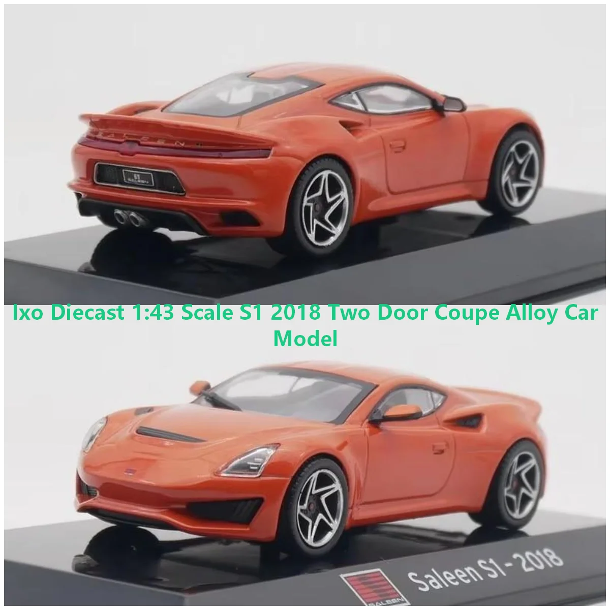 Ixo Diecast 1:43 Scale S1 2018 Two Door Coupe Alloy Car Model