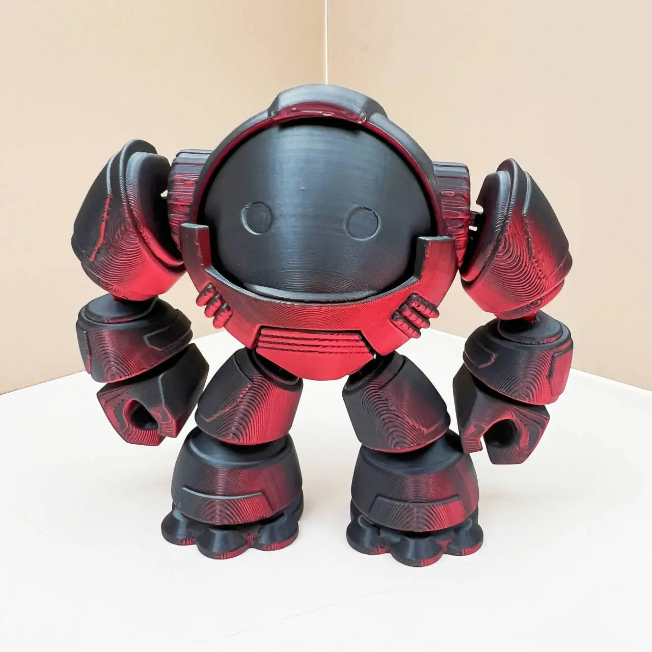 New 3D Printed Teddy Bear Robot Suitable for Plush Toy Figure and Display Item or Children's Christmas Gift Toys