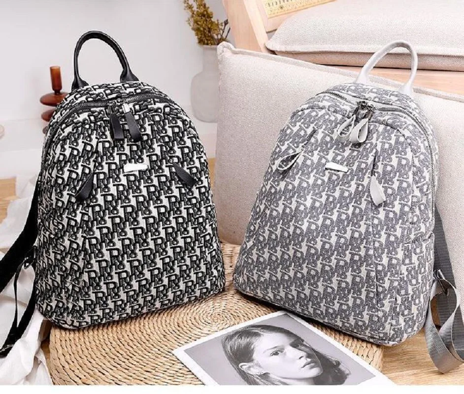 Hot Sale New Fashion Designer Large Capacity Travel Backpack Women Waterproof Oxford Shoulder Bags School Bag Casual Backpacks