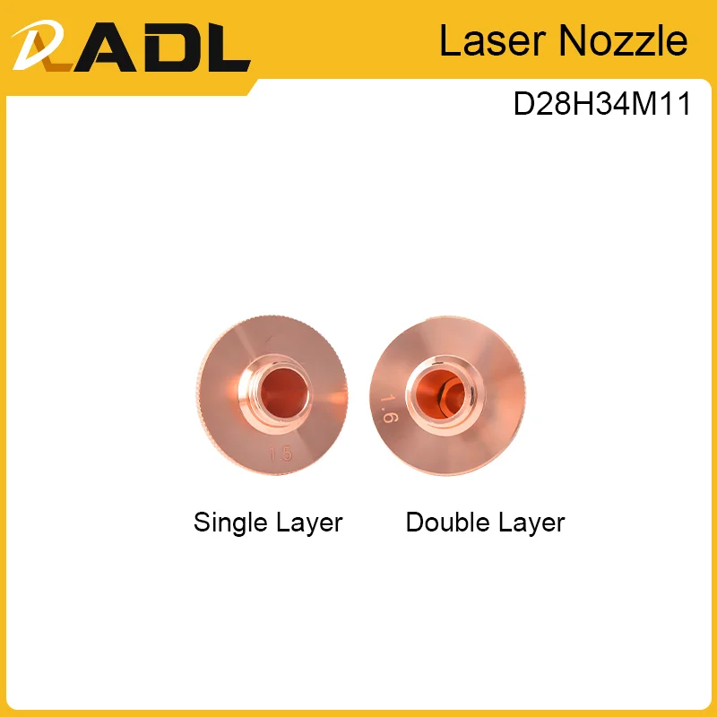 Black Diamond Beveled 3D Laser Nozzle M11*H34 High Power Pipe Cutting Machine Accessory for BOCI Fiber Cutting Head Conusmables 썸네일 5