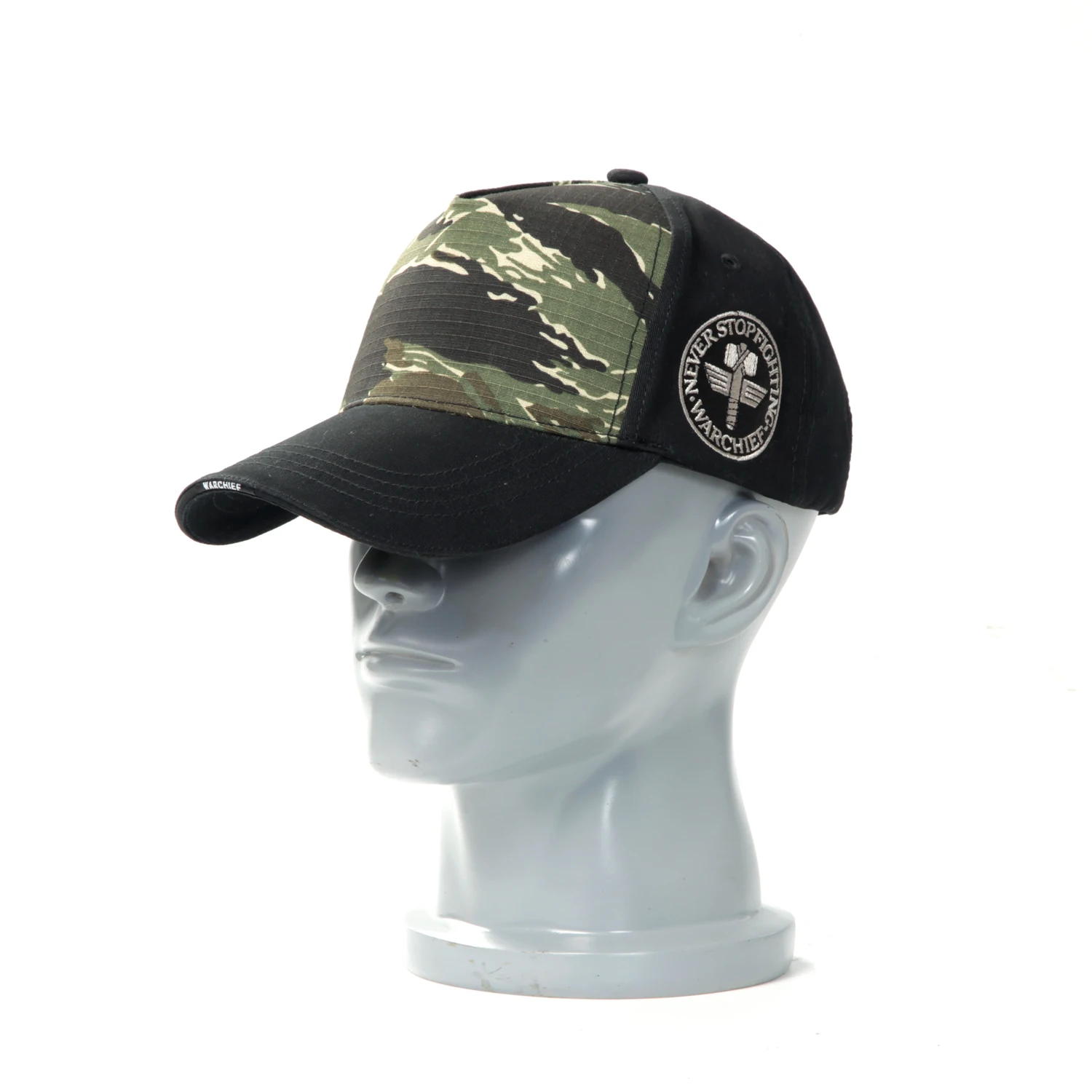 Warchief Tactical Camouflage Hat Baseball Caps Adjustable Outdoor Sports Sunscreen Cap Unisex Breathable Hunting Cap Fishing Hat