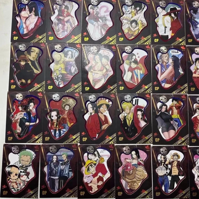 Japanese anime ONE PIECE Monkey D Luffy Nico Robin Nefertari D Vivi Collect cards Christmas birthday present toy for children