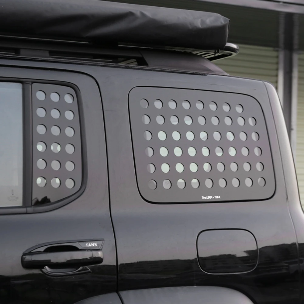 

For Tank 300 Rear Window Mesh Body Decoration Side Window Protective Mesh Sunscreen Film Appearance Protective Mesh Accessories