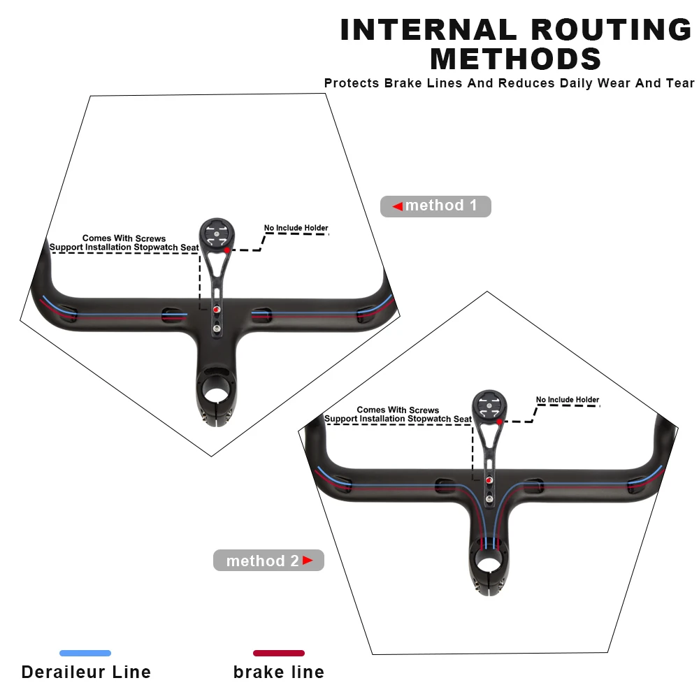 New Arrival Carbon Road Bike Drop Handlebar OD2 1-1/4\