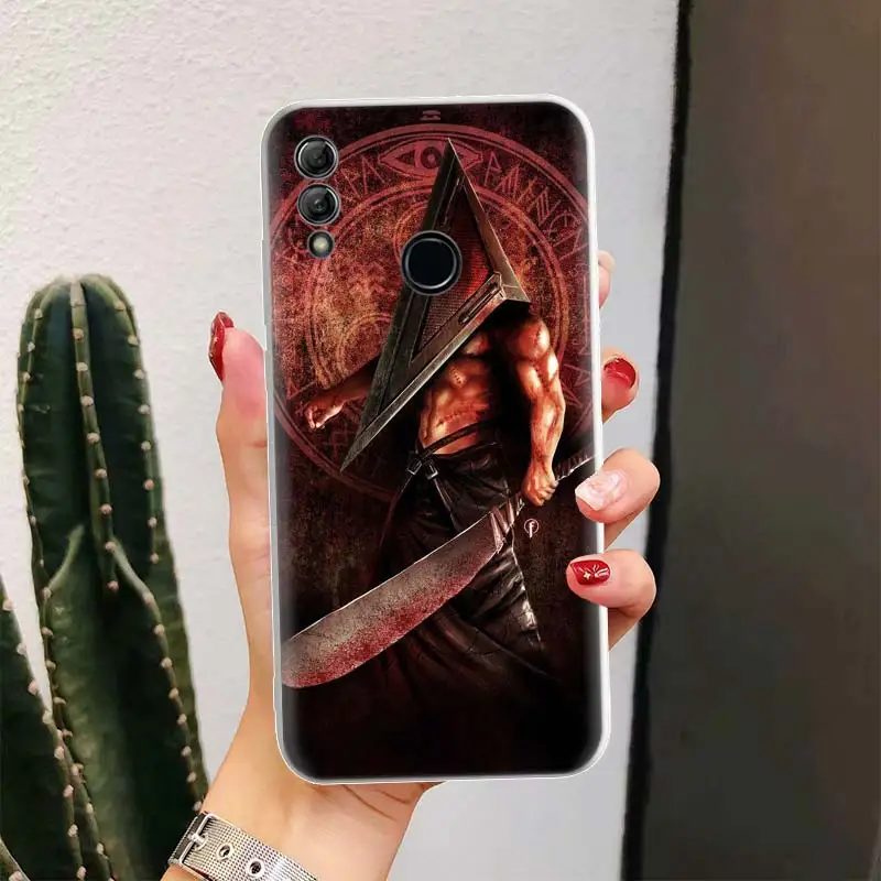 Silent Hill Horror Phone Case For Huawei Honor 10 Lite 9 50 20 8S 8X 8A Pro 9X Y5 Y6 Y7 Y9S P Smart Z 2019 2021 Soft Cover Coque