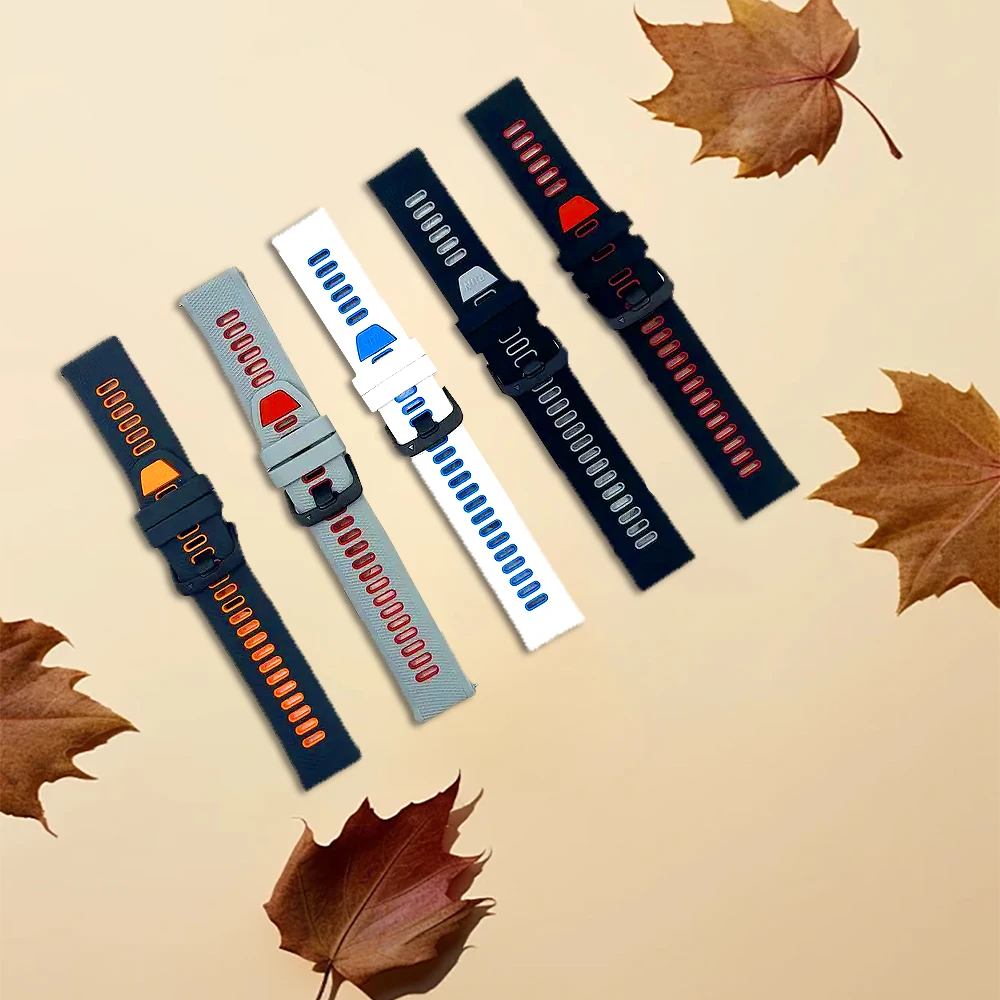 Watch Strap For Garmin Forerunner 570 47mm 265 255 Watchband Bracelet Belt 22mm Width Sport Silicone Wristband For Venu 3 2 45mm