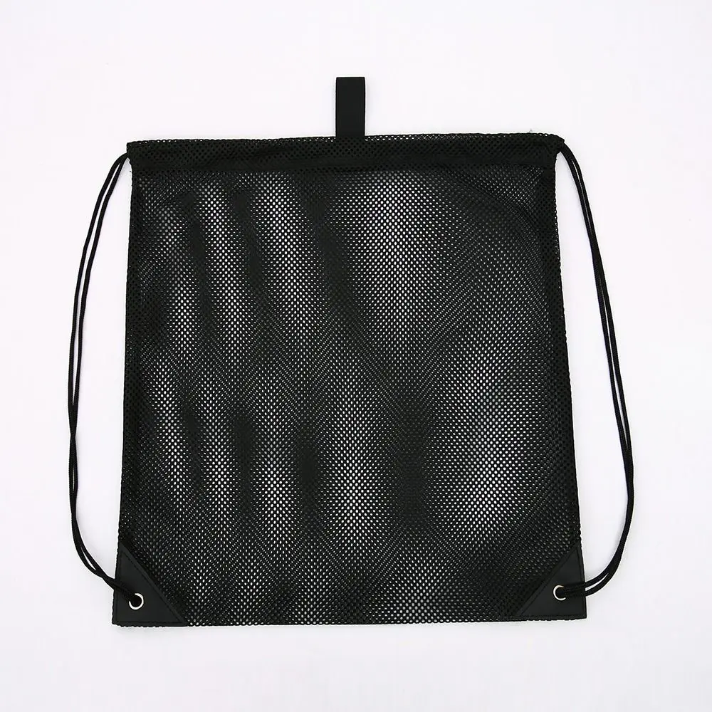 Outdoor Gym Sports Portable Multifunctional Pull Rope Bundle Pocket Drawstring Mesh Bags Shoulder Backpack Storage Bag