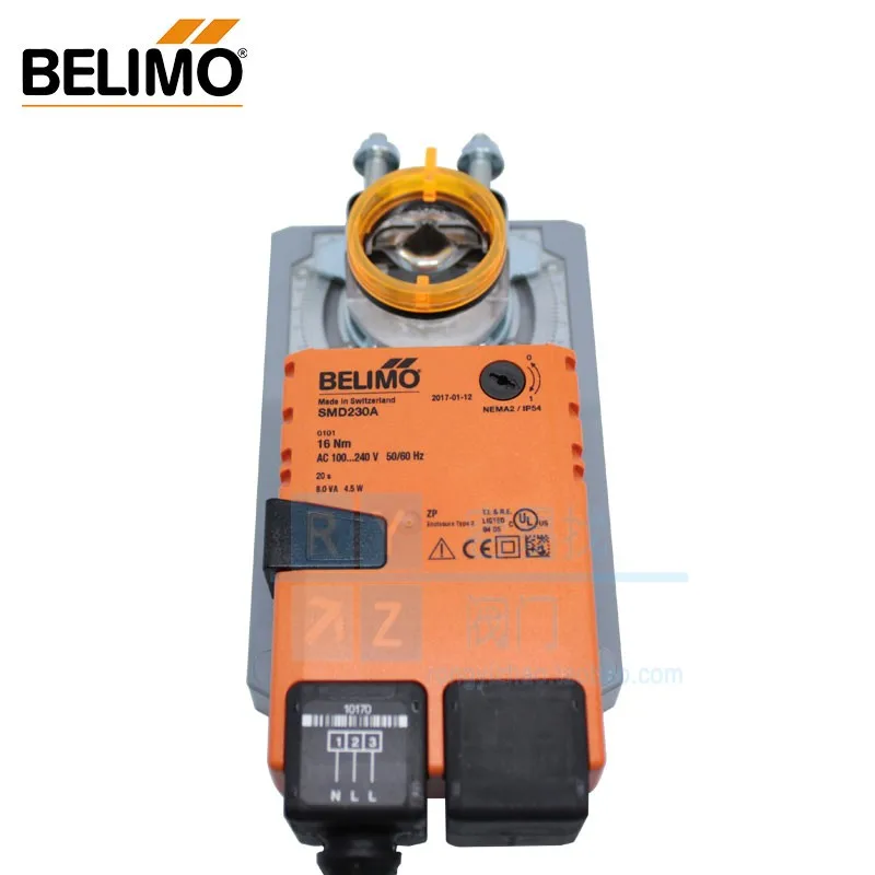 

Привод демпфера BELIMO SMD230A SMDU230 Электрический привод заслонки AC220V 20S