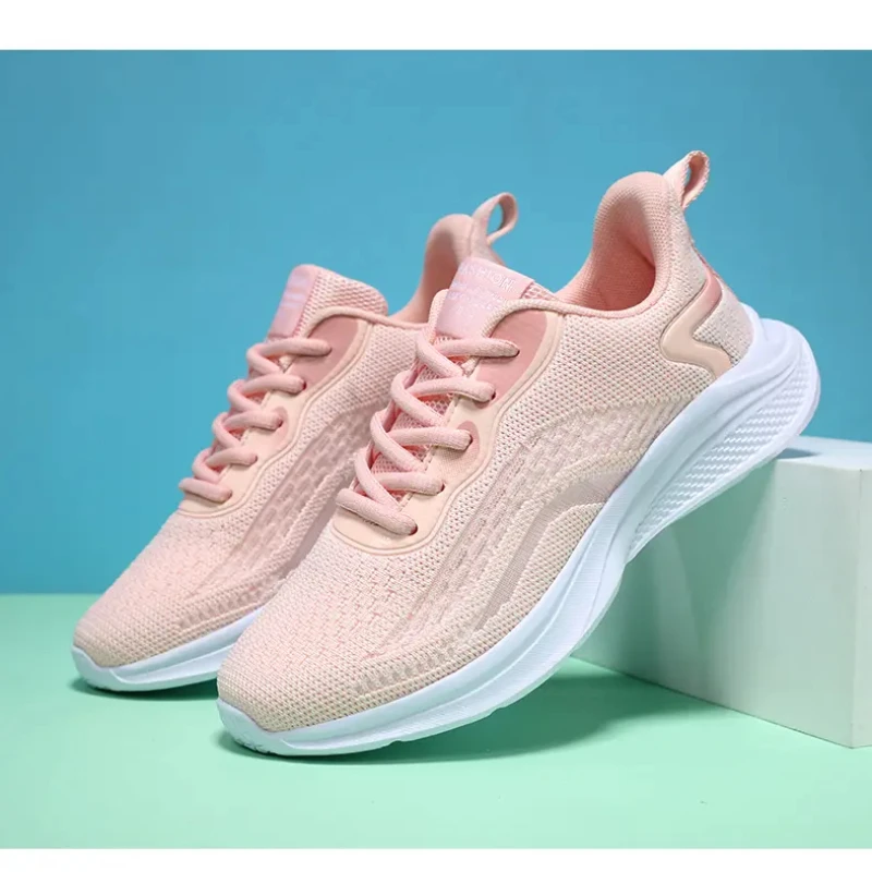 Women's Sports Shoes 2023 Spring Brand Special Running Shoes Elegant Low Heel Casual Women's Shoes Lace Up Vulcanized Shoes