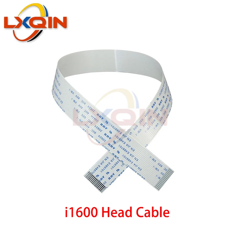 LXQIN 20PCS i1600 print head cable 14p for Epson i1600 head FFC flat data cable 14p