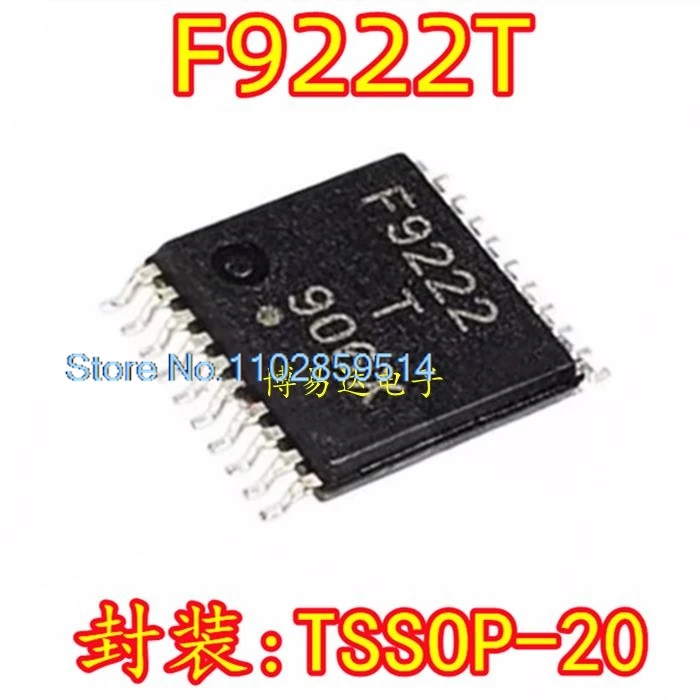 10PCS/LOT  F9222 F9222T UPD78F9222MC(T)  TSSOP-20