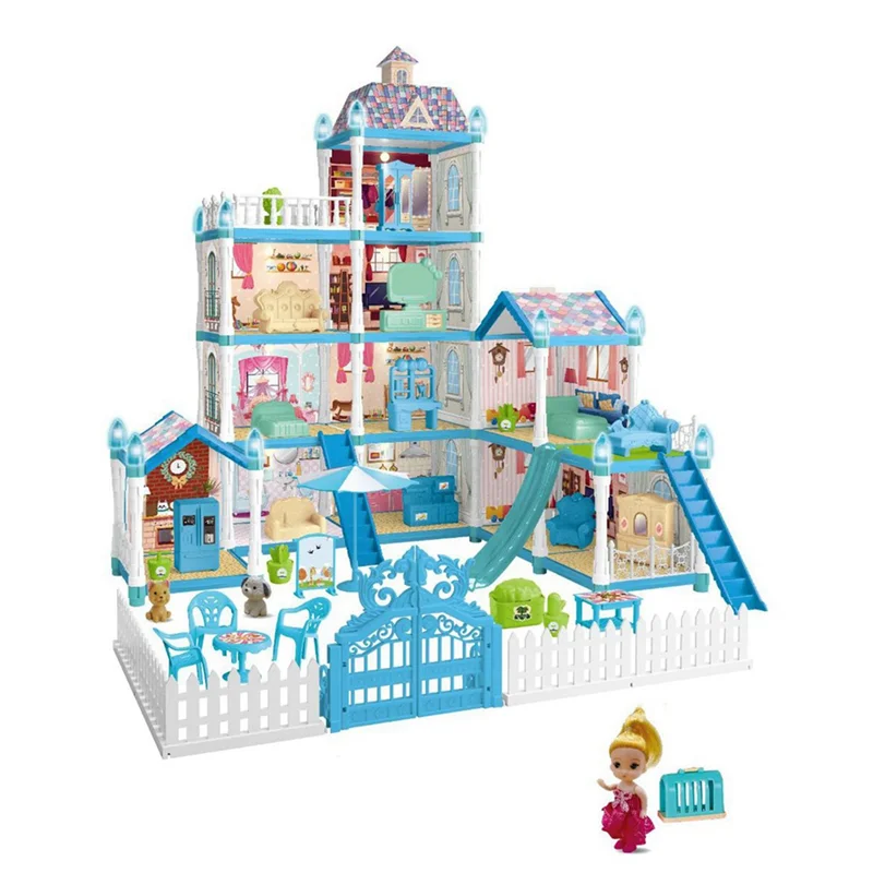 

Игровой домик, детский дом, вилла, дом, подарочная коробка принцессы для девочек, замок, игра «сделай сам», подарок