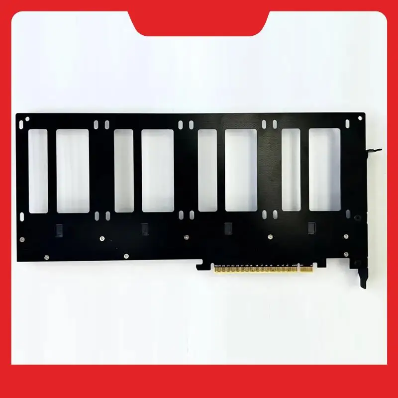 Pcie 4.0 X16 R37A Gen4 X16 4-Port U. 2 SSD Split Expansion Card GPU Dock Hard Disk Split Expansion Card
