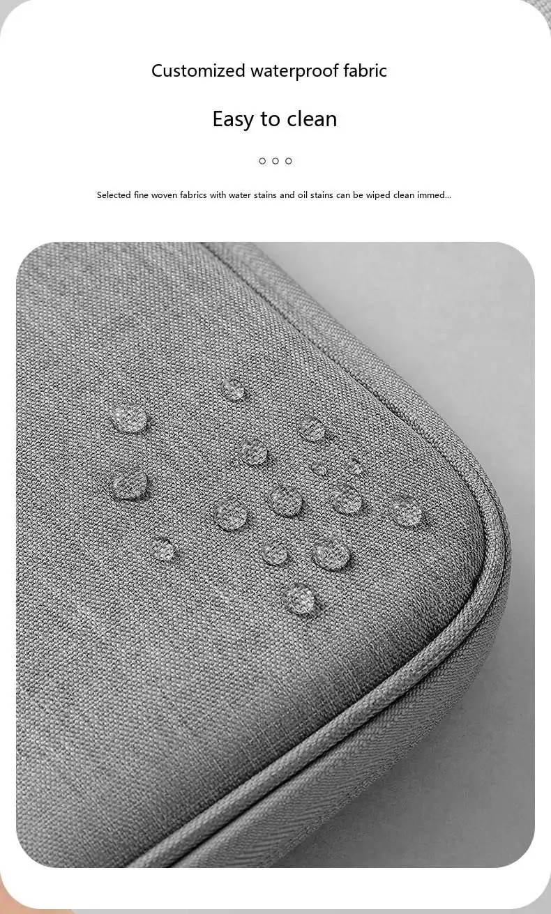 Leichte Tablet-Tragetasche 11-15,6 Zoll Oxford-Handtasche für iPad mit Plüschfutter – Detail 8