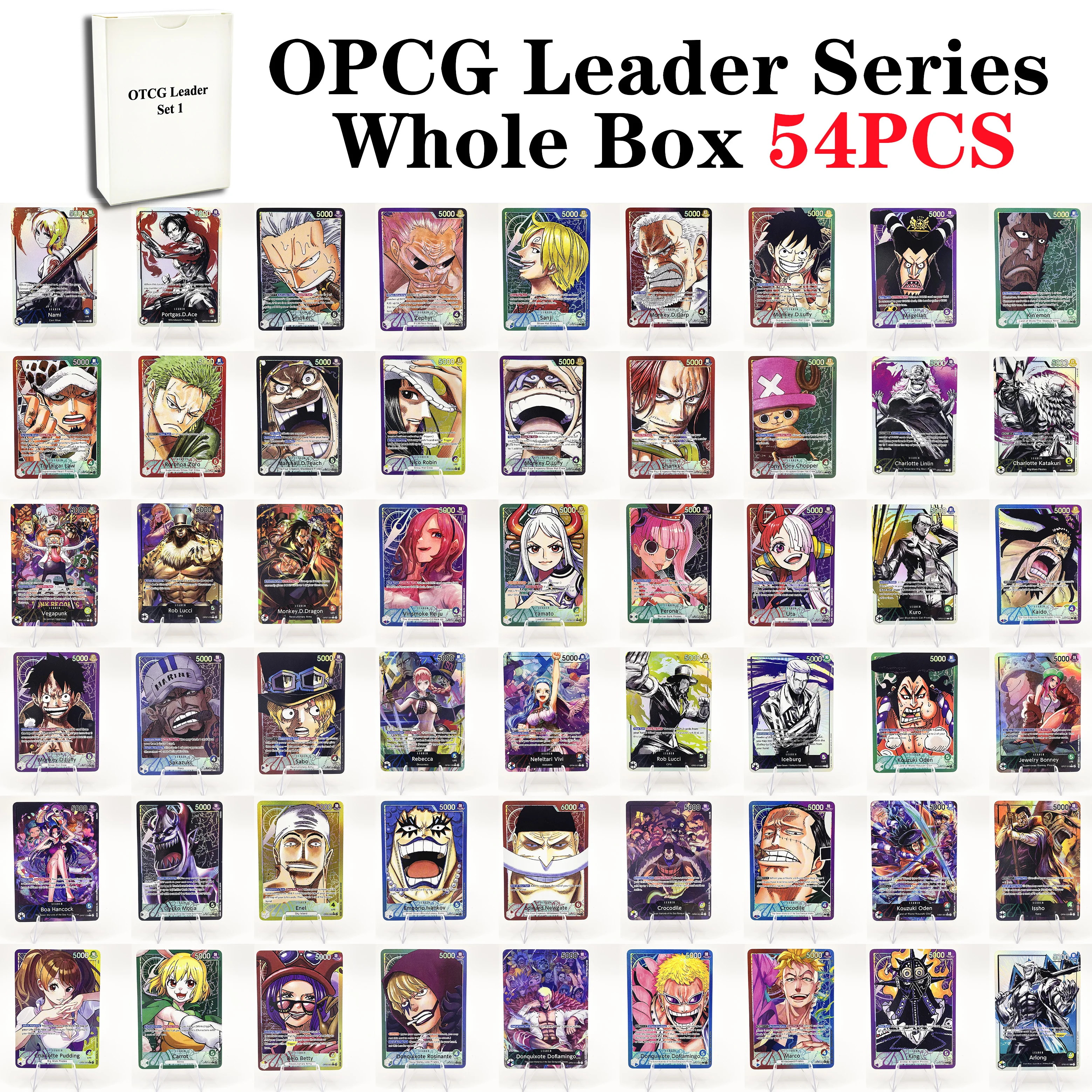 54-tarjetas-de-one-piece-leader-en-caja-completa-edicion-paramount-war-edward-newgate-marco-luffy-zoro-tcg-arte-alternativo-tarjetas-proxy-de-anime