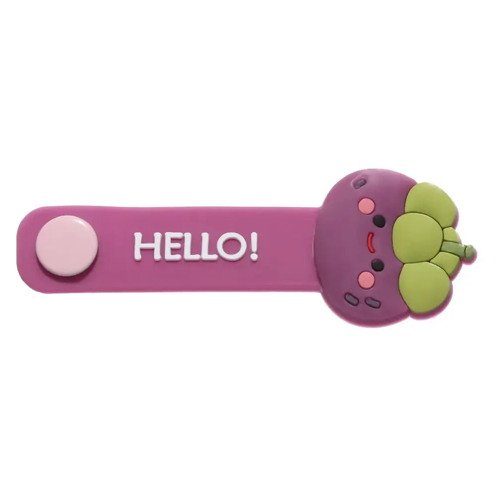 

Cord Protector Cord Wrap Fruit Flower Cable Winder Data Line Protector Clip Bookmark Silicone Cable Winder Cable Organizer