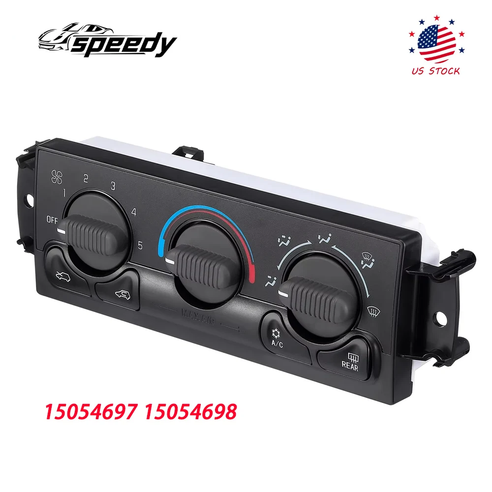 

15054697 15054698 Модуль климат-контроля обогревателя переменного тока для Chevy Silverado 1500 HD 2500 HD 3500 1575326 2001-2002 гг.