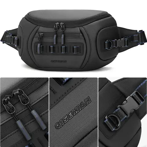 Unisex DSLR Camera bag for Canon/Fujifilm, Water-Resistant Oxford Protective Bag Carries 1 Camera 2 Lenses with Strap
