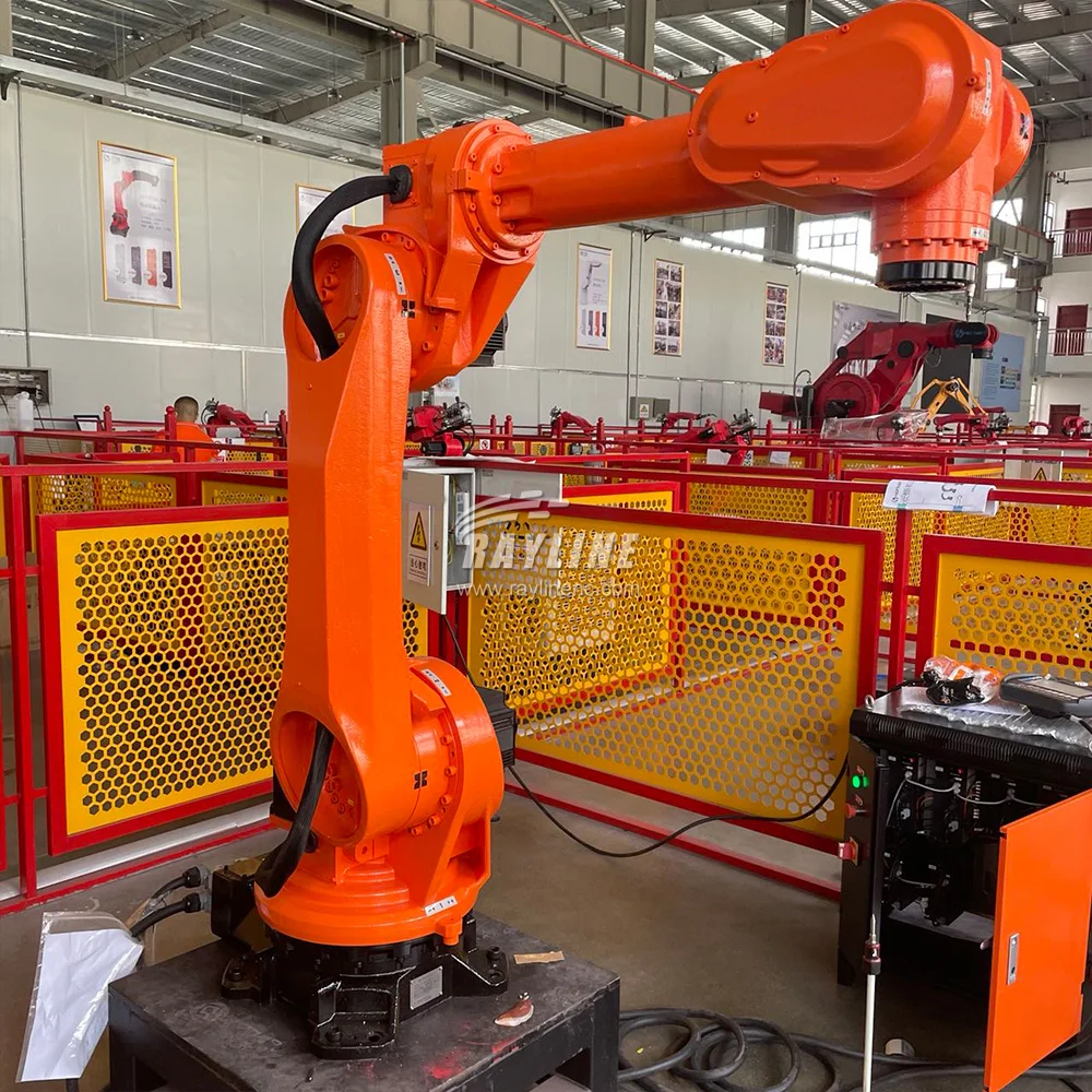 Laser welding flexible industrial robot arm