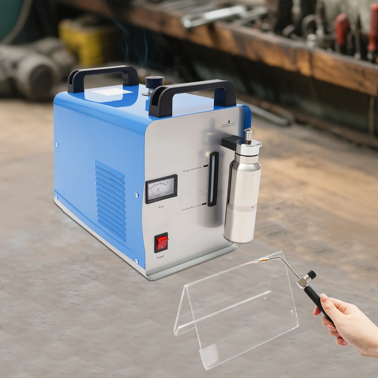 Wasserstoff-Sauerstoff-Flammenpoliermaschine, Wasser-Kraftstoff-Acrylpolierer Schweißgerät 75L/H 2800 ℃ Für Acrylpolieren und Metallschweißen – Detail 12