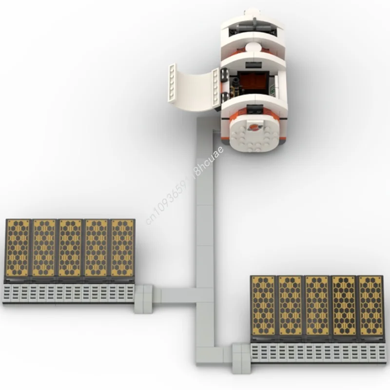 329 pz MOC Exo Base HAM 3 Modulo Cityed Modello di Costruzione Regalo Di Natale Blocchi Giocattolo Assemblare Idea Educazione Mattoni Per Bambini Compleanno