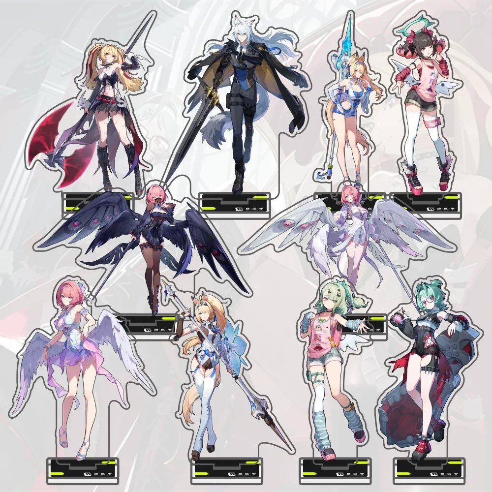 Zenless Zone Zero Acrylic Stand Model Keychain Collectible Gift - Severian Lowell Remielle Dan Roxie Ifrita Price Clara Flint