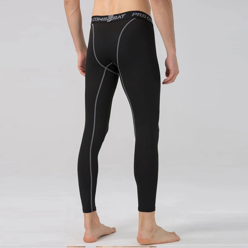 Pop Quick-drying Tights Fitness Running Compression Men Leggings Sports Wear Workout Bottoms Trousers Jogging Yoga Pants Trainin