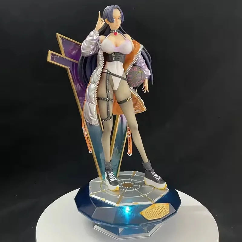 30 cm One Piece Hancock Basket Costume di moda Anime Girl Figure Modello Statua Collezione di ragazzi Decorazione del desktop Ornamento Giocattolo