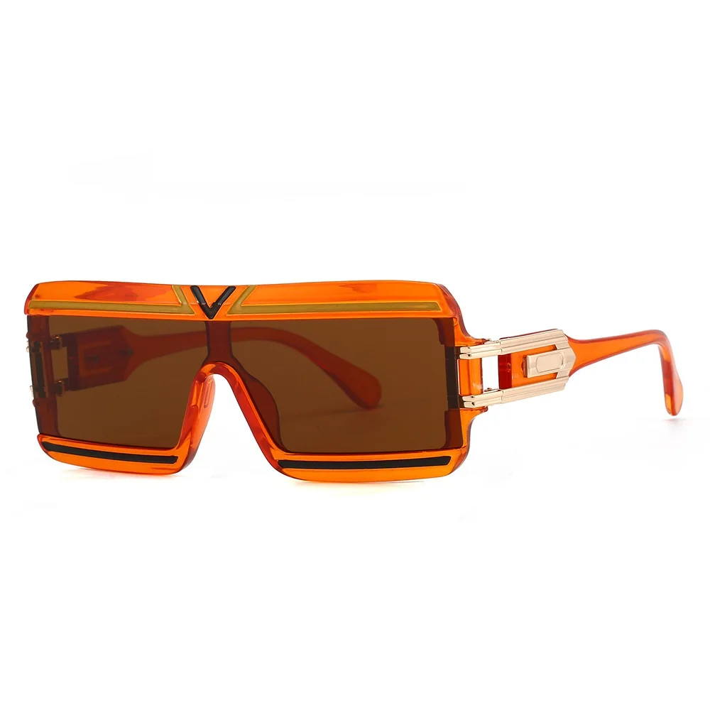 Fashion popular square modern sunglasses men street black retro sunglasses ins style women male shades sunglasses UV400