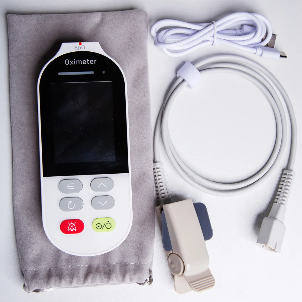 Portable Vital Signs Monitor SPO2 Handheld Vital Sign Monitor Equipment for Human and Pets.