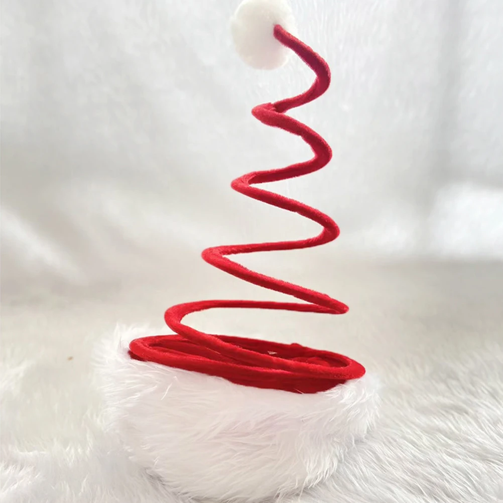 

2 Pcs Christmas Hat Headdress Kids' Party Headwear Holiday Season New Year Accessories Has