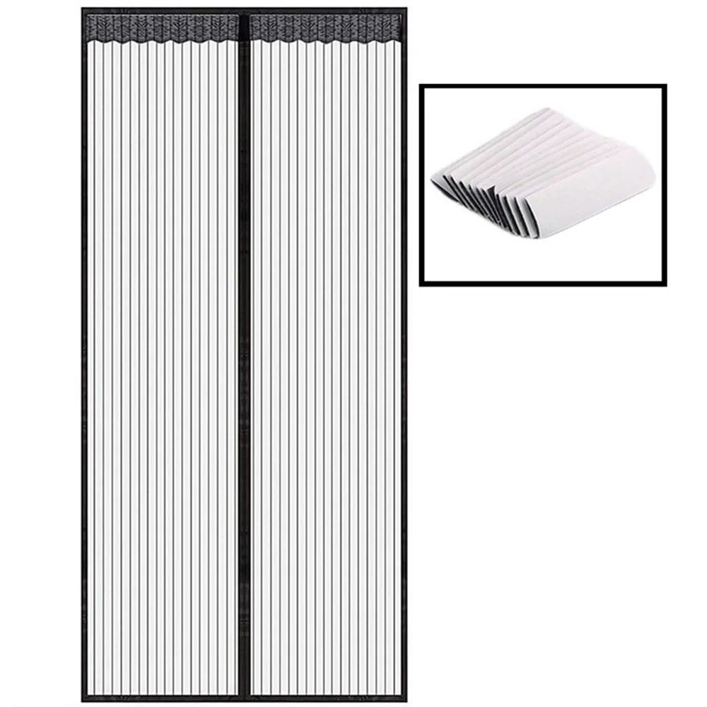 Magnetisch Deurgordijn Anti Muggen Insectennet Zomer Vliegenscherm Netto Punch-Gratis Klamboes Voor Raam Onzichtbare Mesh gaas