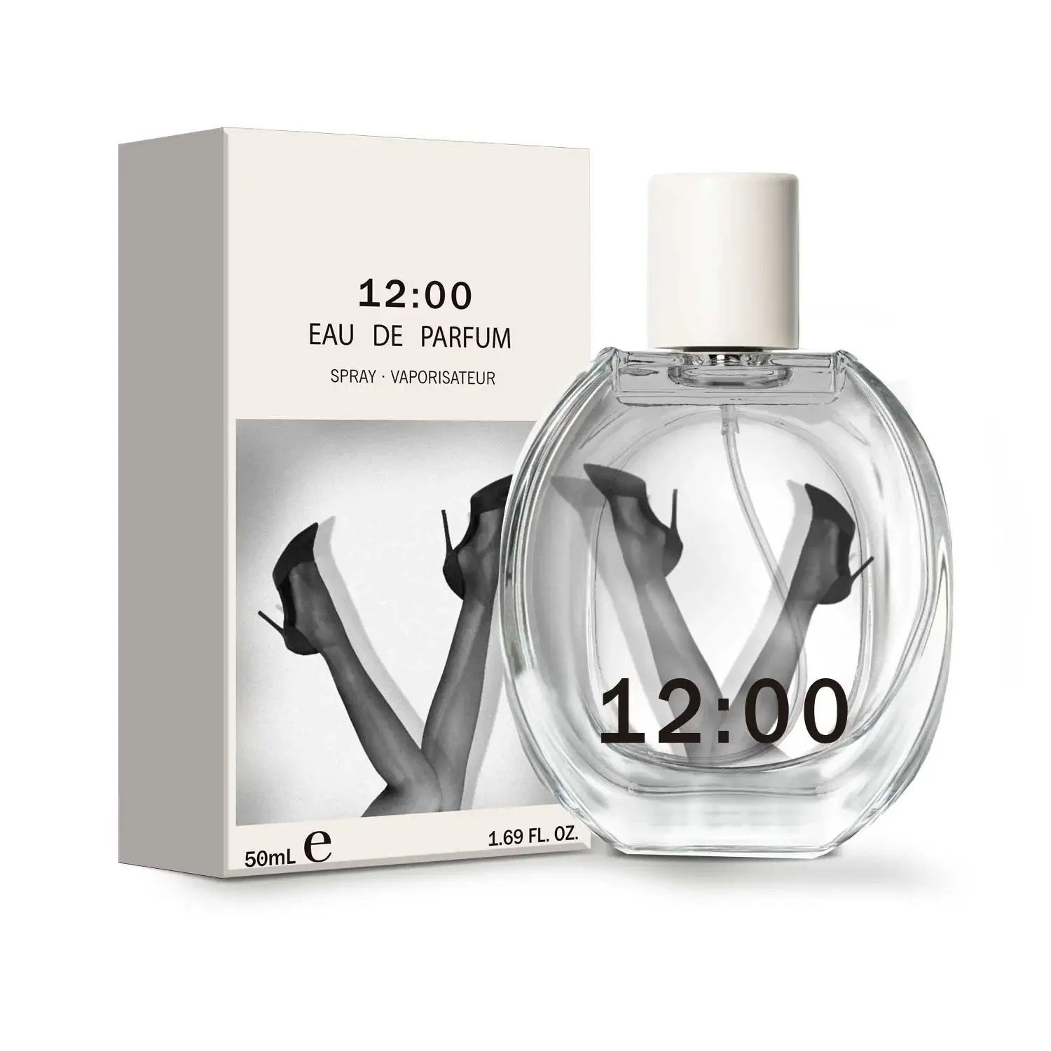 12:00 EAU DE PARFUM Pheromone Perfume Women's Warm Sweet Irresistible Fragrance for Attracting Candid Woody Fragrance 50ML