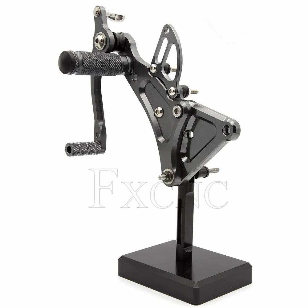 Aluminum Motorcycle Rearset For BUELL XB12S XB12R XB9R XB9S Footpeg Pedal Foot Peg Adjustable Footrest Rear Set Footrest
