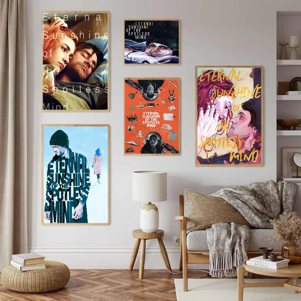 Eternal Sunshine Of The Spotless Mind Movie Vintage Posters Sticky Vintage Room Home Bar Cafe Decor Kawaii Room Decor