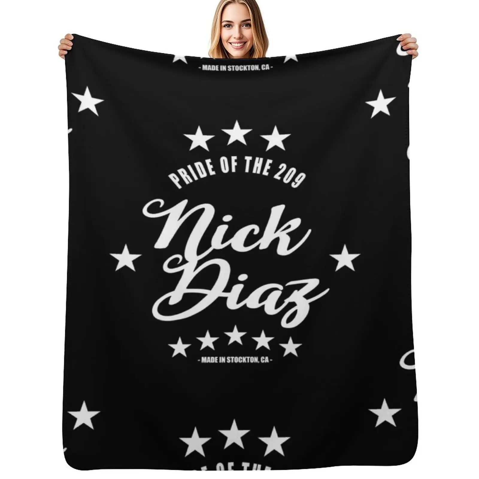 

Nick Diaz Throw Blanket Fluffy Cozy Throw Blanket for Home Decor